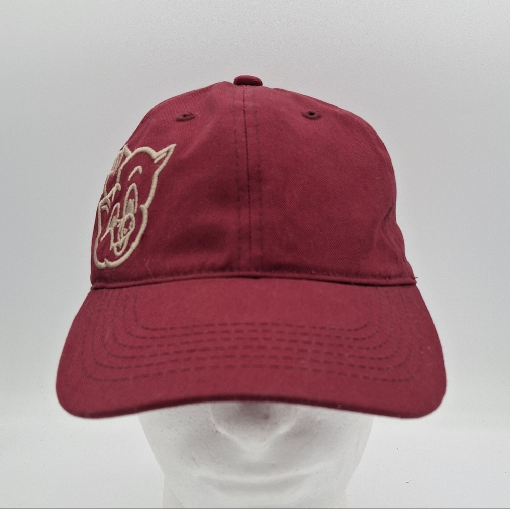 Piggly Wiggly Red Adjustable Strapback Dad Hat Cap Embroidered Logo
